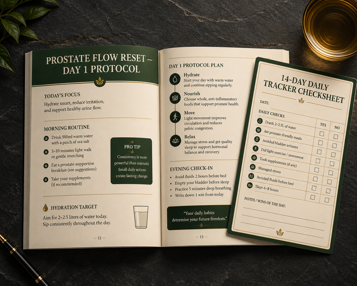Flow tea shopping list preview